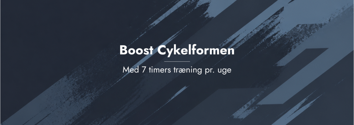 Boost cykelformen med 7 timers tr�ning pr. uge