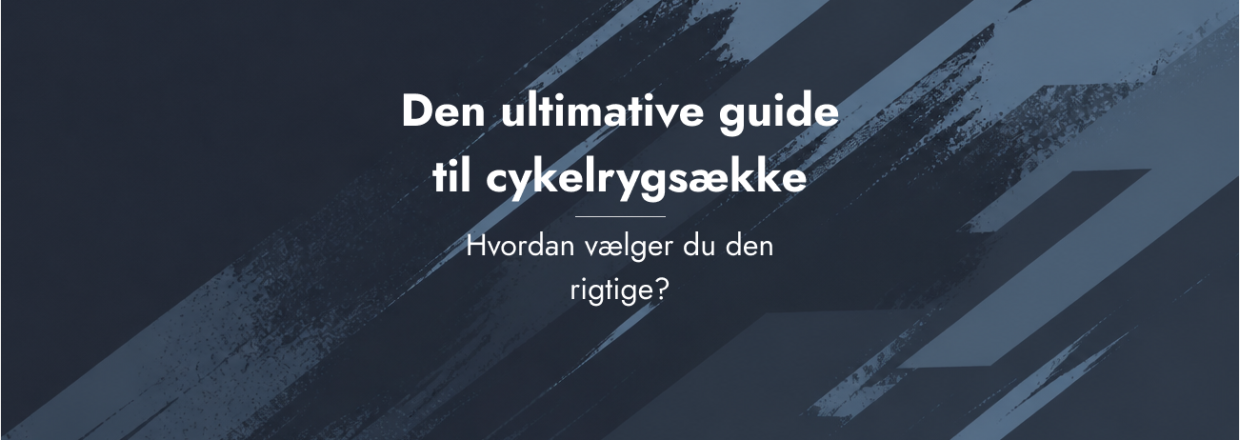 Den ultimative guide til cykelrygs�kke � hvordan v�lger du den rigtige?