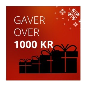 Gavetips +1000 kr.