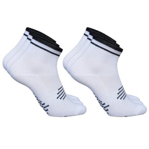 6-pak Ventoux Coolmax Bike Socks, hvid