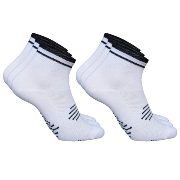 6-pak Ventoux Coolmax Bike Socks, hvid