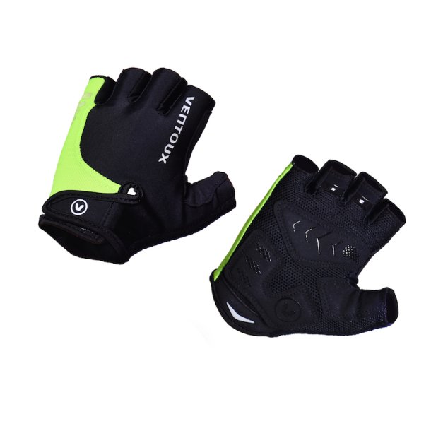 Ventoux SG cycling gloves, black/neon