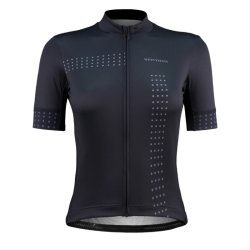 Ventoux Classic Cycling Jersey, women, black/sand