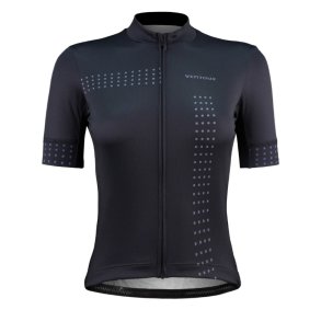 Ventoux Classic Cycling Jersey, women, black/sand