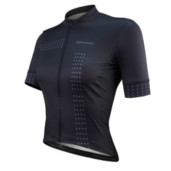 Ventoux Classic Cycling Jersey, women, black/sand
