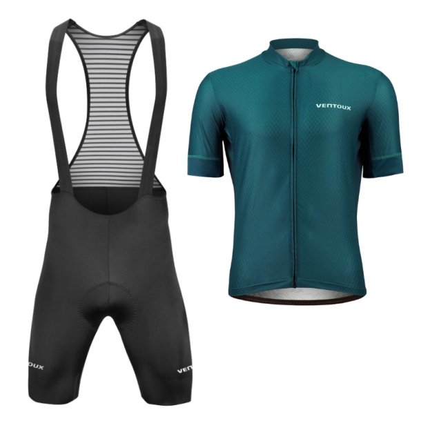 Ventoux Air Laser cykels�t, sort/petroleumbl�