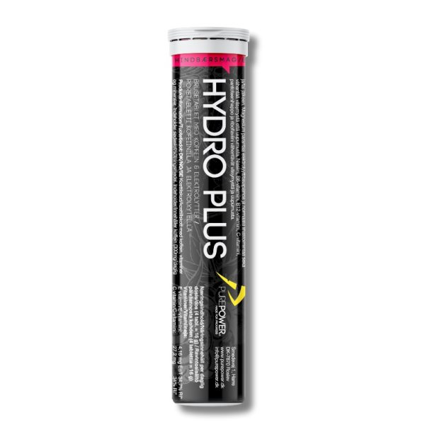 PurePower Hydro Plus drikketabletter, hindb�r