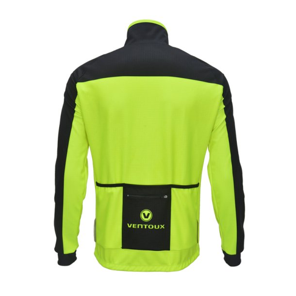 Ventoux Pro Winter Jacket, sort/neon