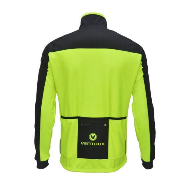 Ventoux Pro Winter Jacket, sort/neon