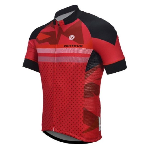 Ventoux Devil Cycling Jersey, red/black