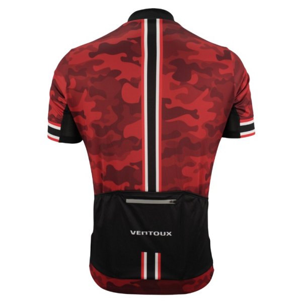 Ventoux New Hero Cycling Jersey, black/red