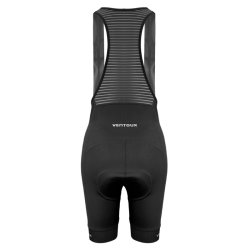 Ventoux Laser Bib Cycling Shorts, women, black
