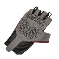 Ventoux Aero bike gloves, black/dark red