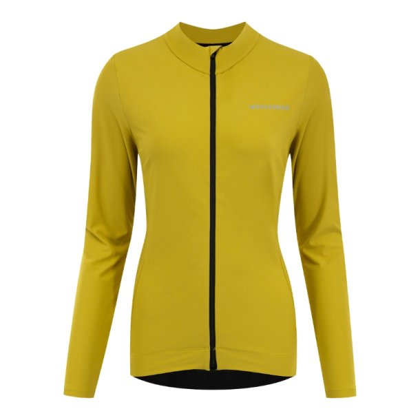 Ventoux Thermal LS cykeltr�je, mustard (dame)