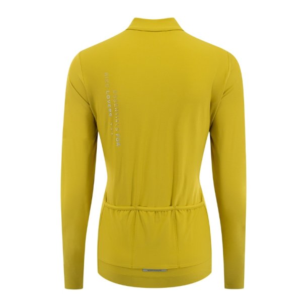 Ventoux Thermal LS cykeltr�je, mustard (dame)