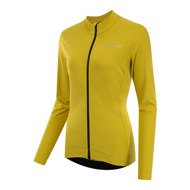 Ventoux Thermal LS cykeltr�je, mustard (dame)