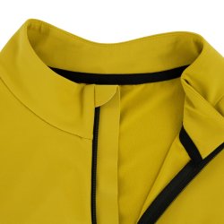 Ventoux Thermal LS Cycling Jersey, mustard