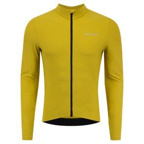 Ventoux Thermal LS Cycling Jersey, mustard