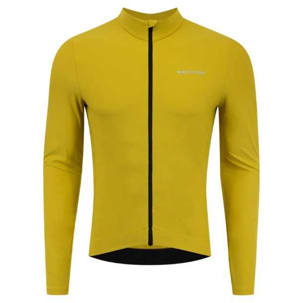 Ventoux Thermal LS Cycling Jersey, mustard