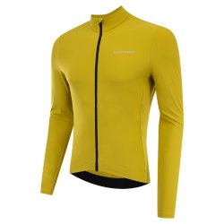 Ventoux Thermal LS Cycling Jersey, mustard