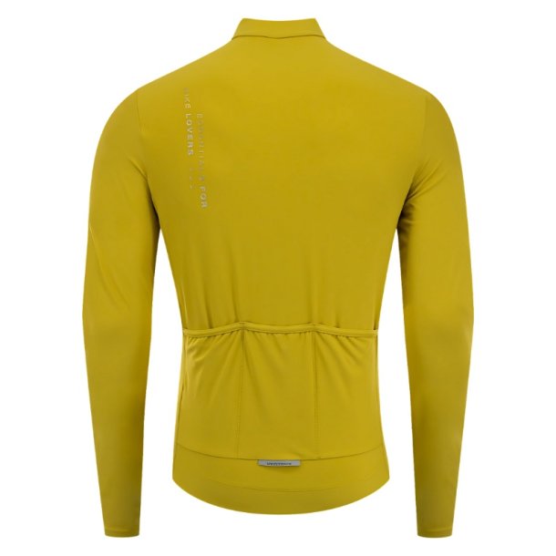 Ventoux Thermal LS Cycling Jersey, mustard