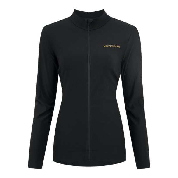 Ventoux Thermal LS Cycling Jersey, black (woman)