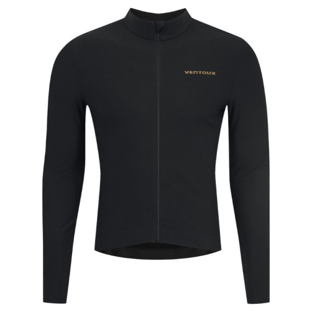 Ventoux Thermal LS Cycling Jersey, black