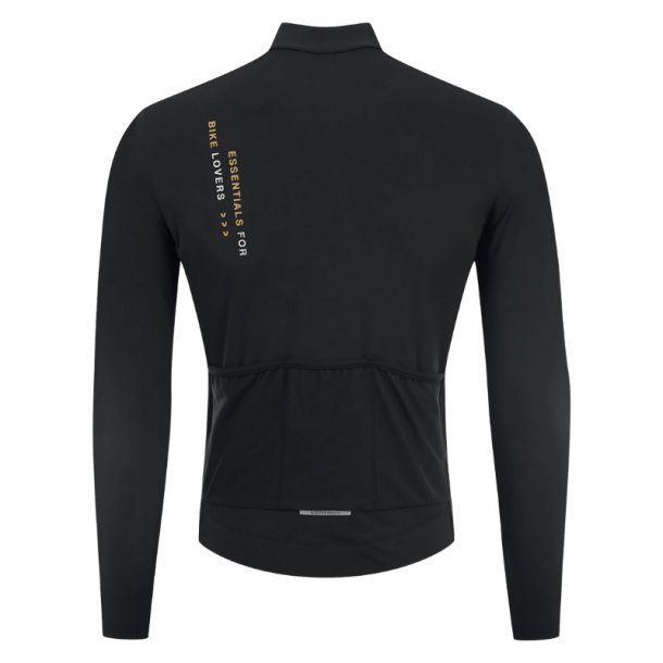 Ventoux Thermal LS Cycling Jersey, black
