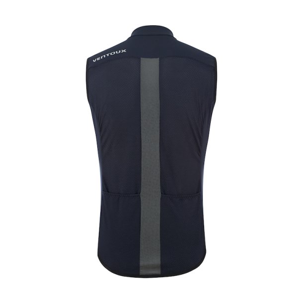 Ventoux Storm cycling vest, navy blue
