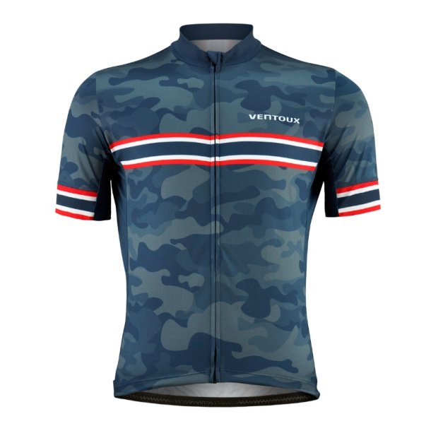 Ventoux New Hero Cycling Jersey, ocean blue
