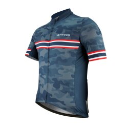 Ventoux New Hero Cycling Jersey, ocean blue