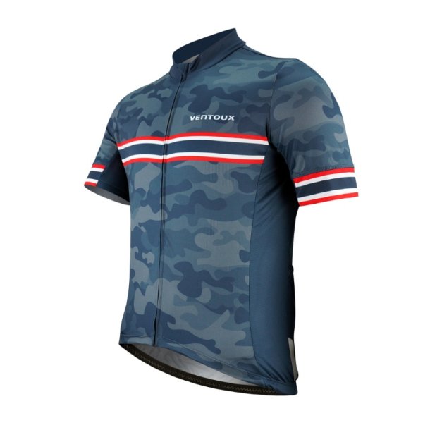 Ventoux New Hero Cycling Jersey, ocean blue