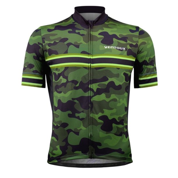 Ventoux New Hero Cycling Jersey, black/khaki