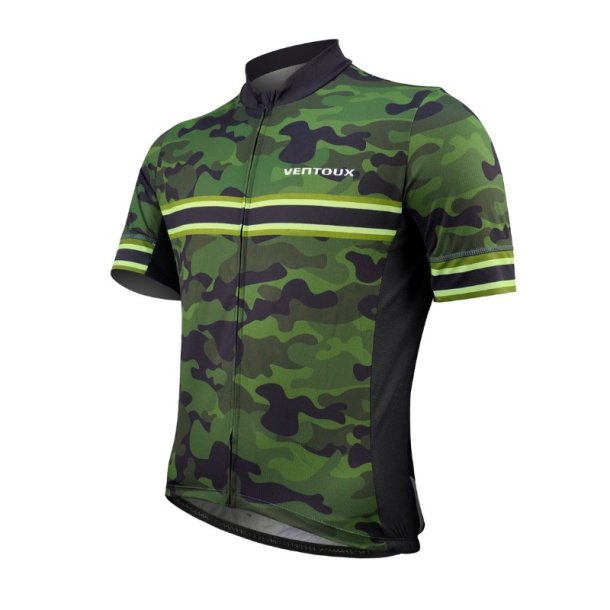 Ventoux New Hero Cycling Jersey, black/khaki