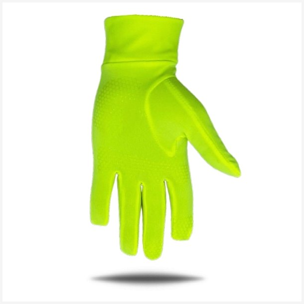 Ventoux Baselayer cycling gloves, neon yellow