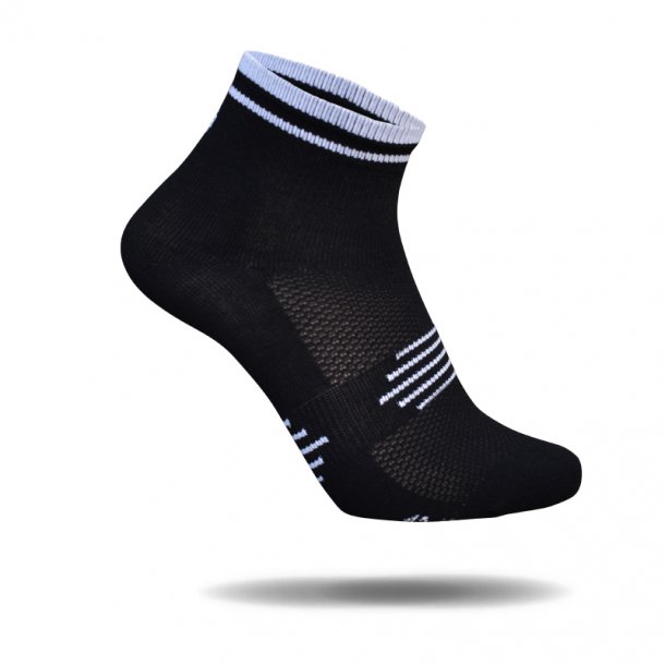 Ventoux Coolmax cykelstrmper, sort/hvide