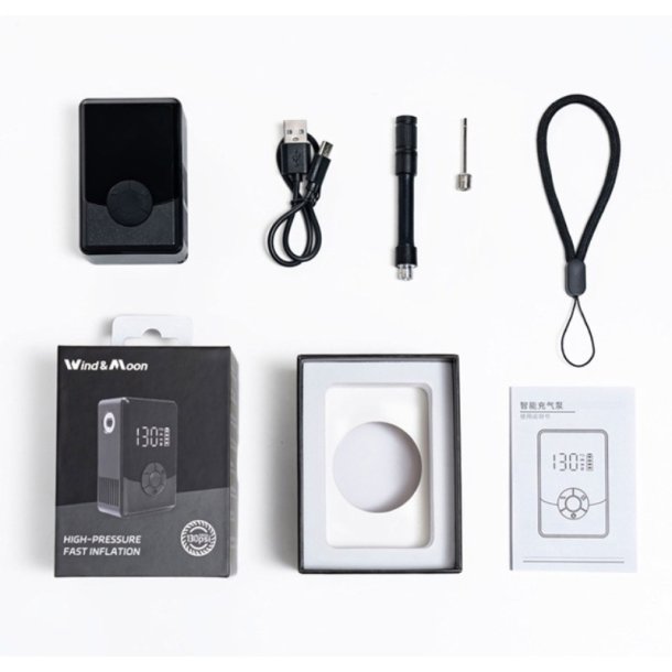 Smart Elektrisk Mini Cykelpumpe