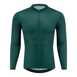 Ventoux Flow LS Cycling Jersey, forest green