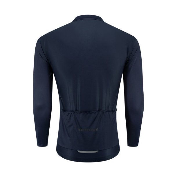 Ventoux Flow LS Cycling Jersey, midnight blue