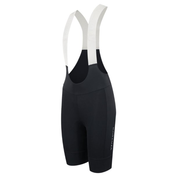 Ventoux Flow bib cykelbukser, dame, sort