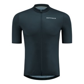 Ventoux Flow Cycling Jersey, dark petrol
