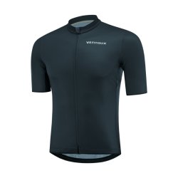 Ventoux Flow Cycling Jersey, dark petrol