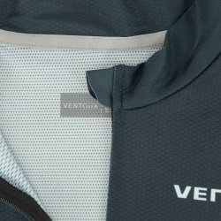 Ventoux Flow Cycling Jersey, dark petrol