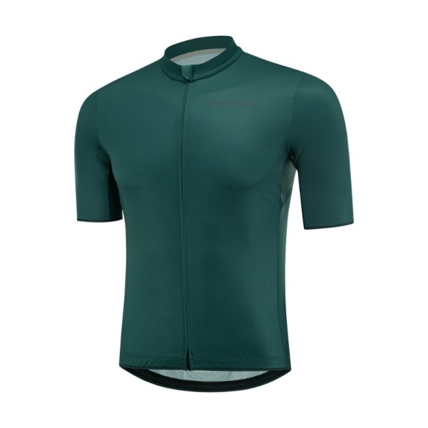 Ventoux Flow Cycling Jersey, forest green