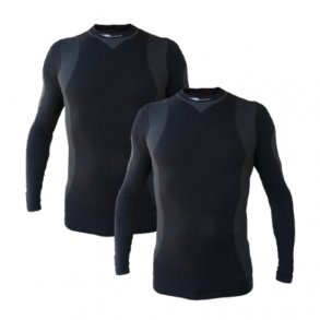 2-pak Ventoux Layer One LS svedundertrje, sort