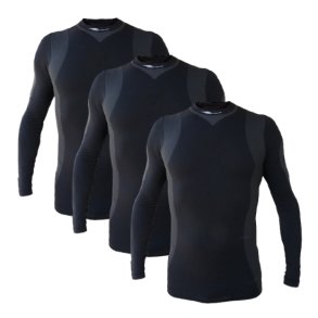 3-pak Ventoux Layer One LS svedundertr�je, sort