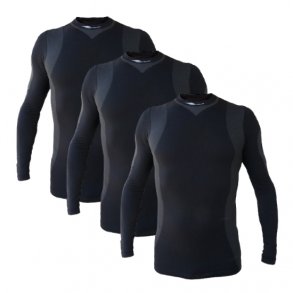 3-pak Ventoux Layer One LS svedundertrje, sort