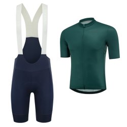 Ventoux Flow cycling set, dark blue/forest green