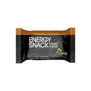 PurePower Energy Snack Bar, Kakao Fudge, 60 gram