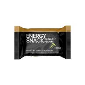 PurePower Energy Snack Bar, karamel/peanuts, 60 gram